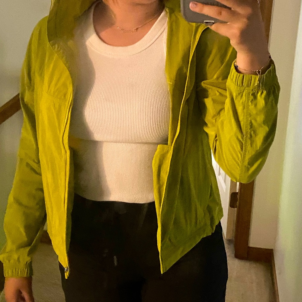Lululemon Neon Green Jacket